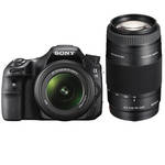 Sony Alpha SLT-A58 Digital SLR Camera Kit with 18-55mm and 75-300mm Lenses