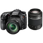 Sony Sony Alpha SLT-A77 DSLR Camera Kit with 18-135mm f/3.5-5.6 and 55-200mm f/4.0-5.6 DT Lenses