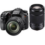 Sony Sony Alpha SLT-A77 DSLR Camera Kit with 16-50mm f/2.8 DT and 55-300mm f/4.5-5.6 DT Lenses