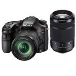 Sony Sony Alpha SLT-A77 DSLR Camera Kit with 18-135mm f/3.5-5.6 and 55-300mm f/4.5-5.6 DT Lenses