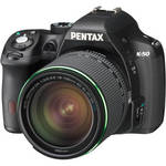 Pentax K-50 Digital SLR Camera with 18-135mm f/3.5-5.6 Lens (Black)