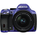 Pentax K-50 Digital SLR Camera with 18-55mm f/3.5-5.6 Lens (Violet/Black)