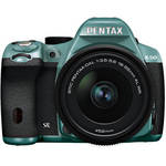Pentax K-50 Digital SLR Camera with 18-55mm f/3.5-5.6 Lens (Mint/Black)