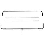 Matthews 8x8' Overhead Frame - 1" Round Tubing