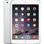 Apple iPad mini 3 7.9" 64GB Wi-Fi + Cellular Tablet, iOS 8 - Silver