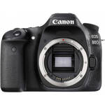 Canon EOS 80D 24.2MP Full HD 1080p Digital SLR Camera Body (Black)