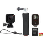 GoPro HERO Session HD 8MP Waterproof Action Camera + The Handler + Wi-Fi Remote