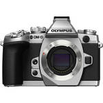 Olympus OM-D E-M1 16.3 MP Mirrorless Digital Camera Body Only - Silver