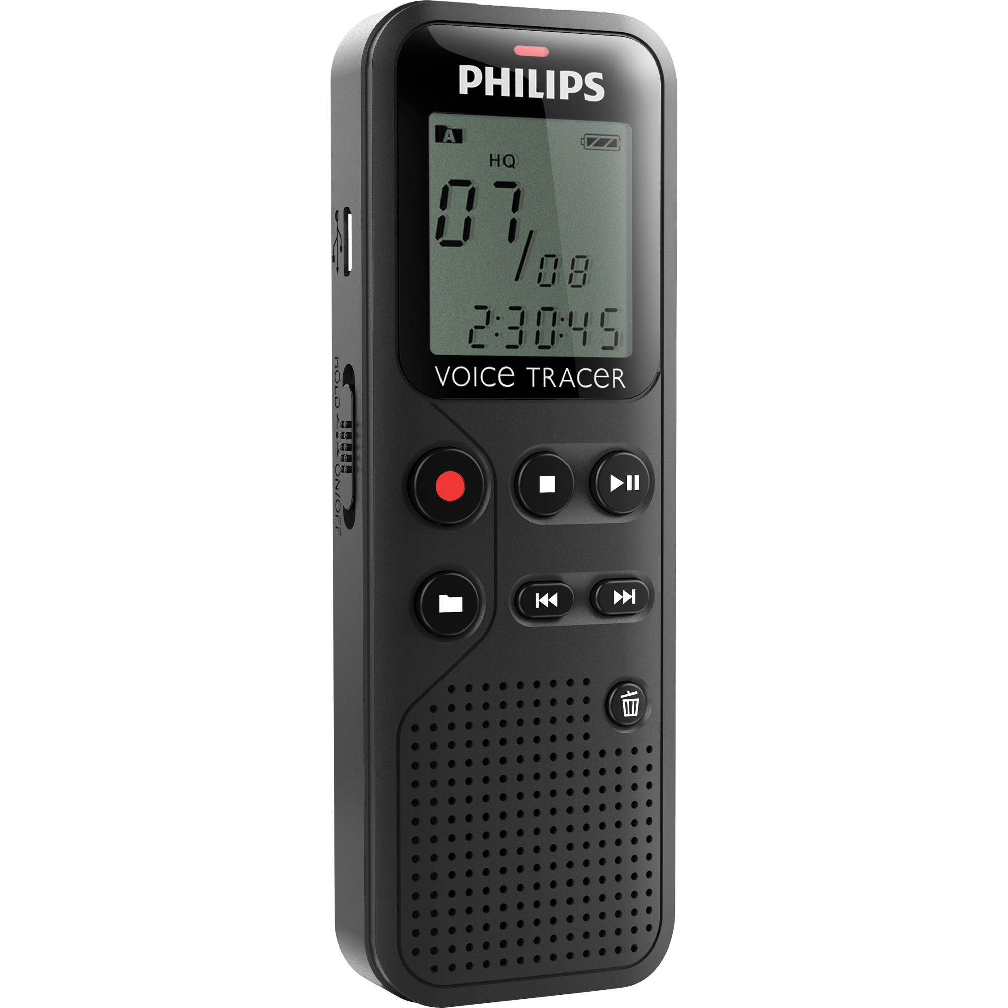 Philips 4GB Voice Tracer 1100 Digital Recorder DVT1100 B&H Photo