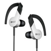 KEF M200 Hi-Fi 3.5mm Connector In-Ear Headphones - Aluminum/Black