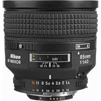 Nikon Telephoto AF Nikkor 85mm f/1.4D IF Autofocus Lens
