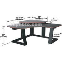 Winsted Digital Corner Workstation Editing Desk  E4535 (Blue)