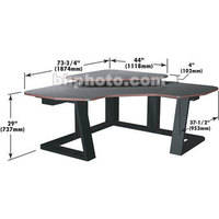 Winsted Digital Corner Workstation Editing Desk  E4545 (Violet)