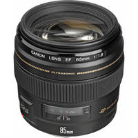 Canon 85mm f/1.8 EF USM Autofocus Lens