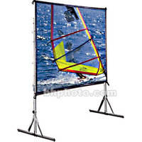 Draper 218004 Cinefold Portable Projection Screen with Standard Legs (8 x 8')