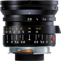 Leica 21mm f/2.8 Elmarit M Aspherical MF Lens (6-Bit) - Black