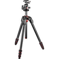 Manfrotto 190Go! Carbon Fiber Tripod Kit with Ball Head (Black)