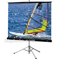 Draper Diplomat Portable Tripod Screen - 42.5 x 56.5" - Matte White