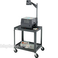 Advance 2 Shelf TV Cart, Black - 18x24x26"