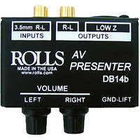 Rolls DB14 Director Stereo Direct Box/Signal Separator