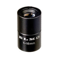 Elmo 9295 TT3318 18mm, f3.3 Micro Mount Lens for 1/3-Inch CCD