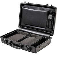 Pelican 1490CC1 Computer Case with Lid Organizer and Tray (Black)