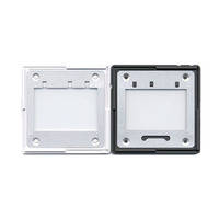 Gepe 22.84 x 34.26mm Pin Registered Anti-Newton Glass Slide Mount - 50 Mounts