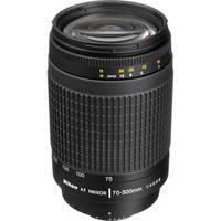 Nikon AF Zoom Nikkor 70-300mm f/4-5.6G  Lens (Black)