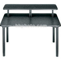 Middle Atlantic 48"W Straight Desk w/Overbridge  MDV-DSK (Graphite)