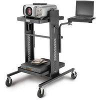 Advance ADJ PROJECTOR TABLE 18x24x42" - BLK