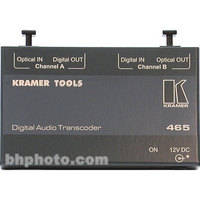 Kramer 465 Bi-directional Optical to AES/EBU Audio Converter