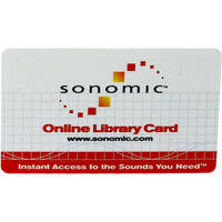 Sonomic Library Card