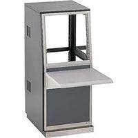 Winsted 1-Bay Base and 19.25" (48.9 cm) (11U) Slope Console, Model J8208