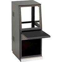 Winsted J8812 Single-Bay Slope Console, System/85 Series (Black)