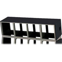 Winsted J8828 Four-Bay Top Module Wedge, System/85 Series (Black)