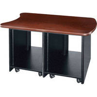 Middle Atlantic Laminate Dual Bay Rack (Cherry)