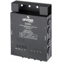 NSI / Leviton D4-DMX 4 Channel Programmable Dimmer Pack - 3-Pin XLR (120V)