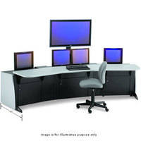 Winsted Prestige Series C5151 110" Slim-Line LCD Console With Plasma Mount