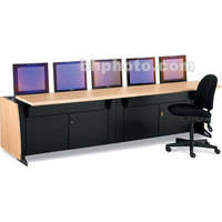 Winsted C5154 104" Single-Tier Slim-Line LCD Console