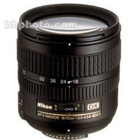 Nikon 18-70mm f/3.5-4.5 G-AFS ED-IF DX Autofocus Lens