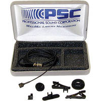 PSC MilliMic Omni-Directional Lavalier Condenser Microphone with TA4-Female Connector for Shure Transmitters