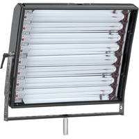Mole-Richardson MoleScent 7421C Biax-8 Fluorescent Fixture with Yoke (120VAC)