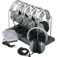 Hamilton Buhl HH/JBP-8S/HA5 Deluxe Eight-User Stereo Headphone Listening System