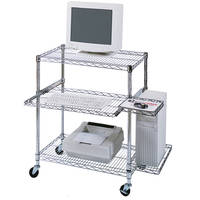 Luxor Wire Workstation (Chrome)