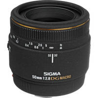 Sigma Lente Autofoco 50mm f/2.8 EX DG Macro para Canon EOS