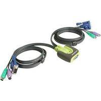 Iogear 2-Port MiniView PS2 Micro KVM switch with Cable