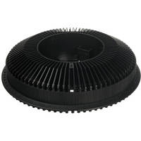 Kalt Round Slide Tray - 80 Capacity - Black