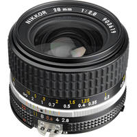 Nikon NIKKOR 28mm f/2.8 AIS Manual Focus Lens