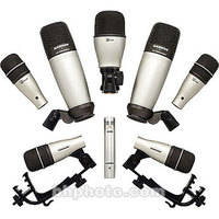 Samson 8-Piece Drum Microphone Kit