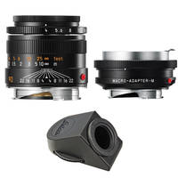 Leica 90mm f/4 Macro Kit (6-Bit) - Black